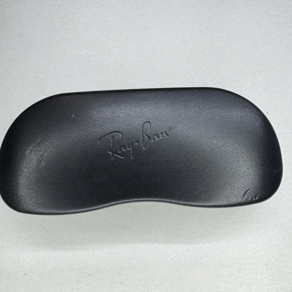 Ray-Ban New Authentic Black Hard Clamshell Eyeglasses / Sunglasses Case